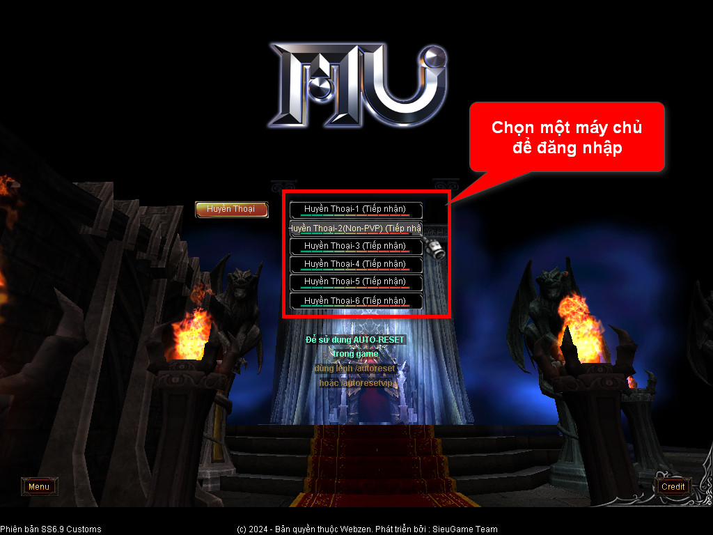 Chức năng chính của Game MU Giang Hồ